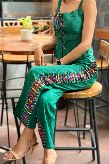 Green Graffiti Coord Set