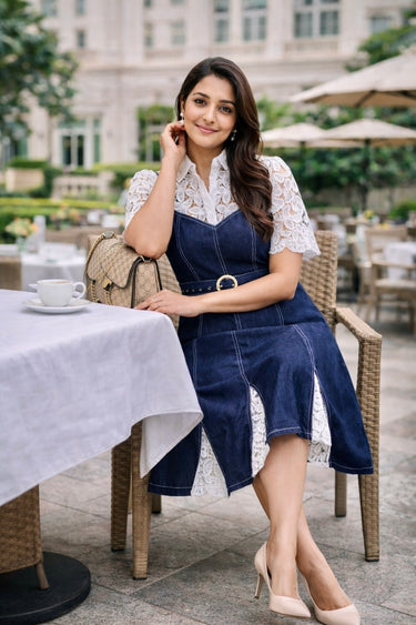 Celestia Denim Dress