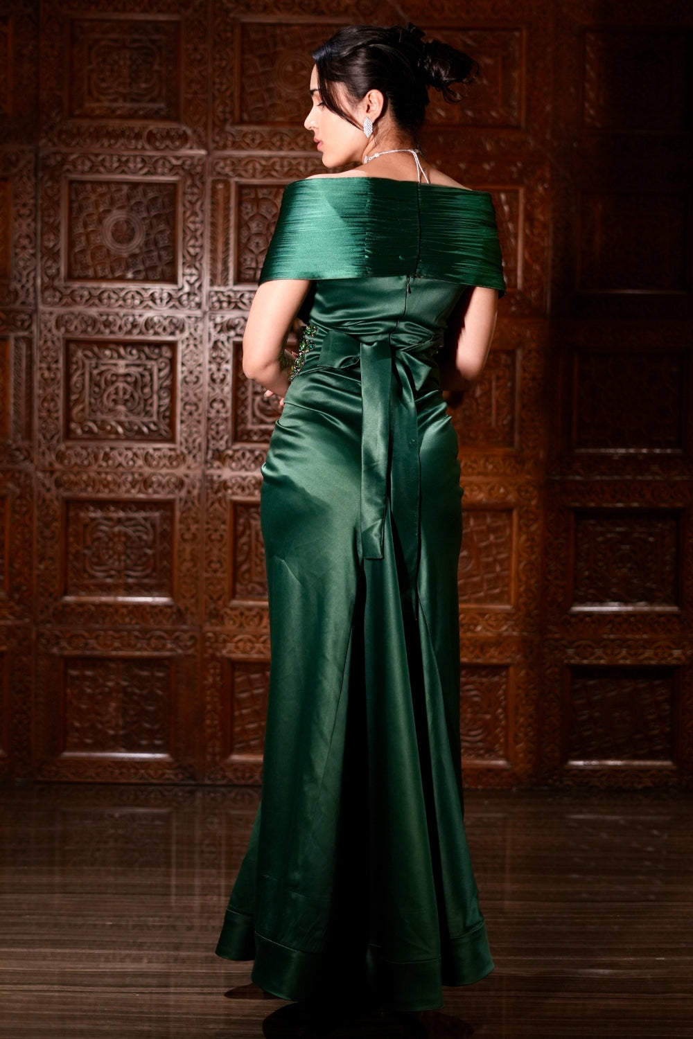 EMERALD GLAMOUR Gown