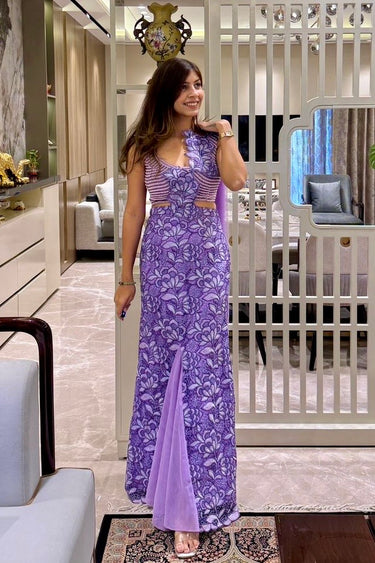 Ankita Kheterpal in Noor Pearl Draped Saree