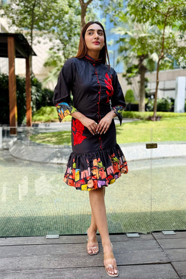 Amara Embroidered Dress