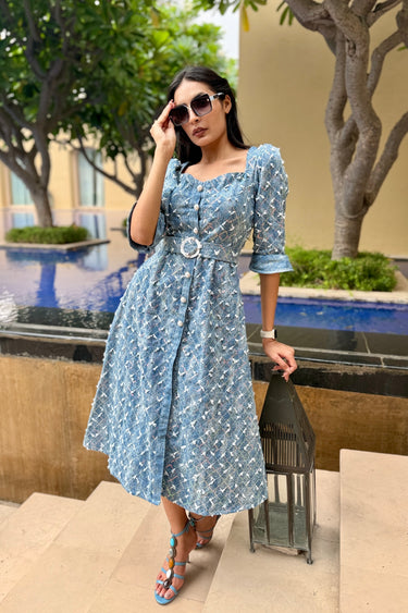 Twilight Tangle Denim Dress