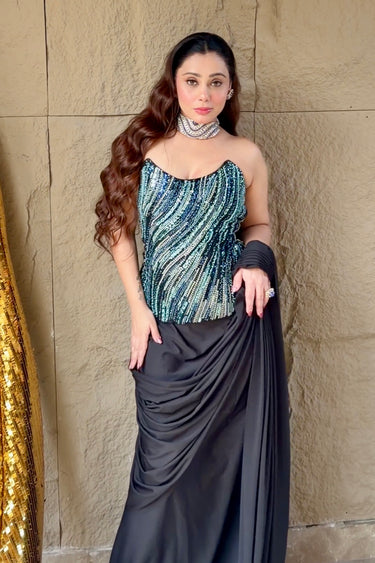 Ankita Raghav Arora in Evening Aura Draped Saree