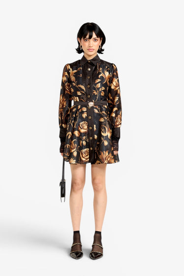 Obsidian Bloom Dress