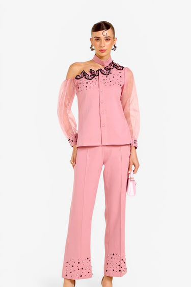 Brigitte Peach Coord Set