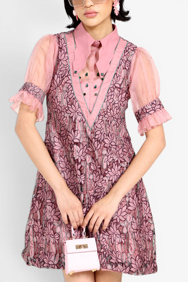 Rose Embellished Dress