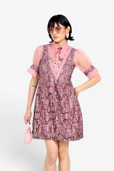 Rose Embellished Dress