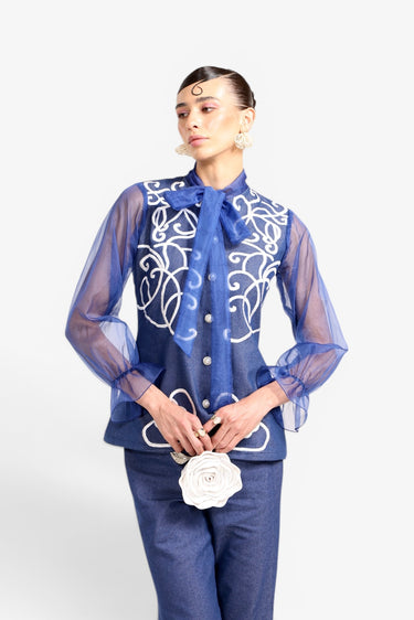 Oceana Denim Top