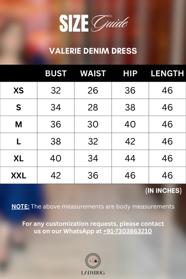 Valerie Denim Dress
